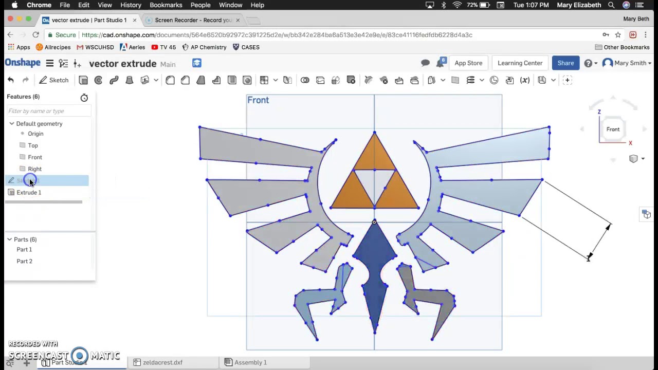 Bringing a Vector Image Into Onshape