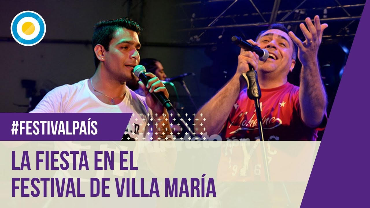La Fiesta en el Festival de Villa María 2016