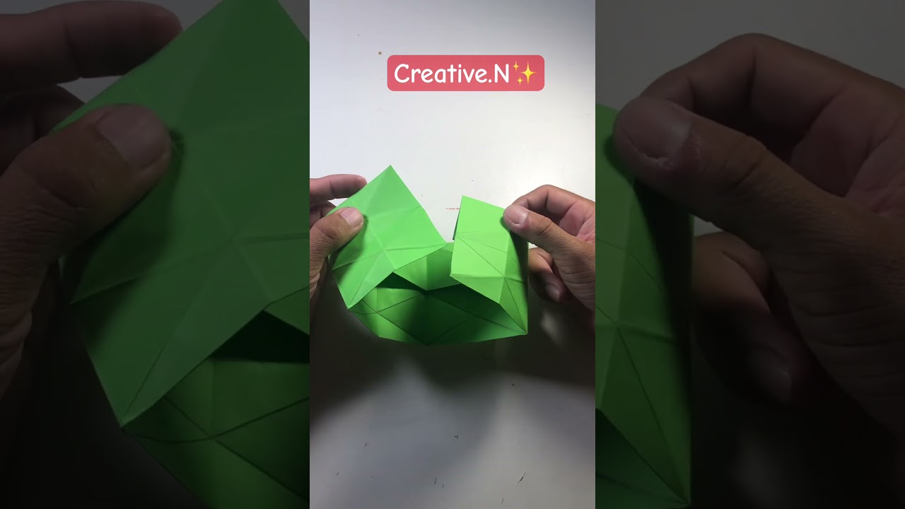 Flexagon Origami Tutorials Are Amazing/✨❤️#diy #craft #papercraft #shortvideo