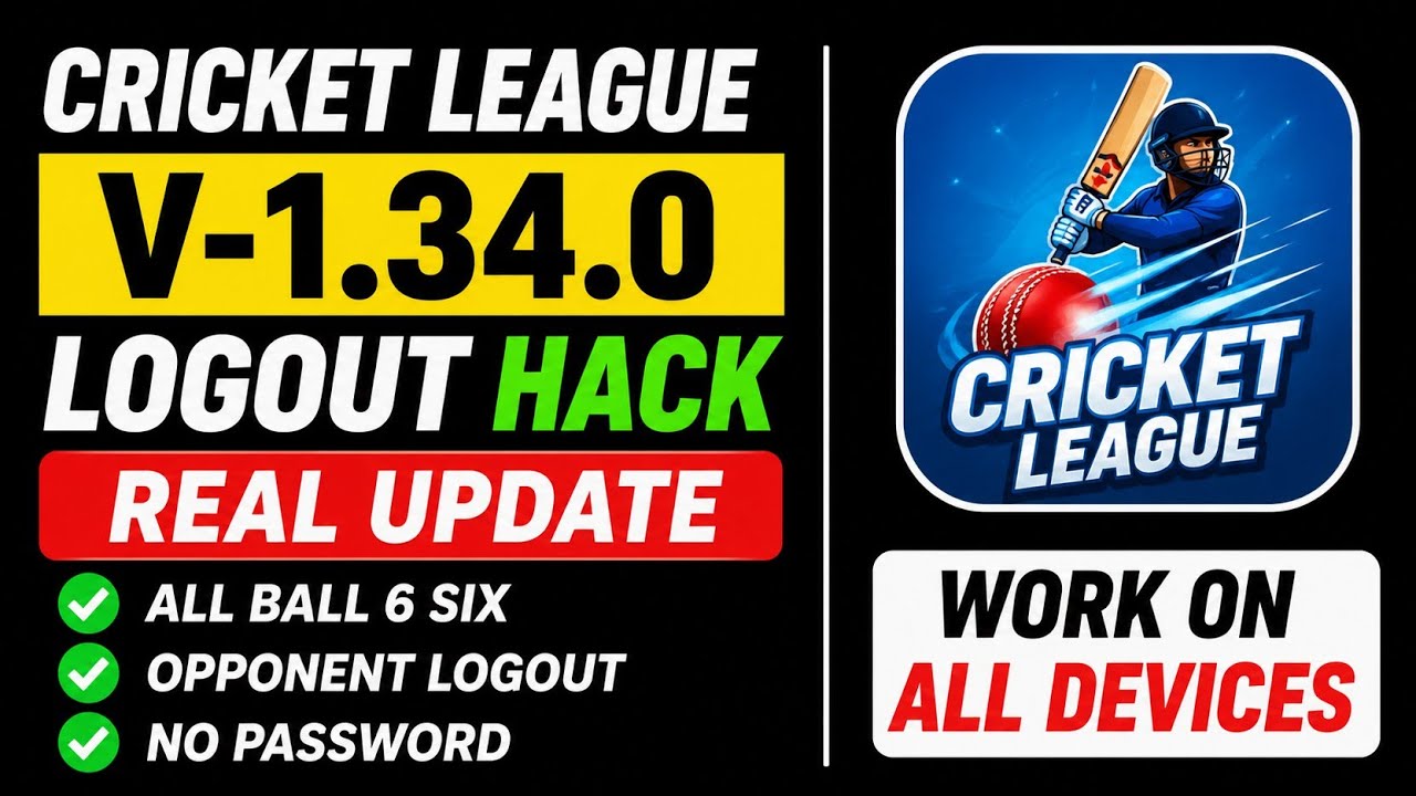 Cricket League Mod Apk | Cricket league game hack 