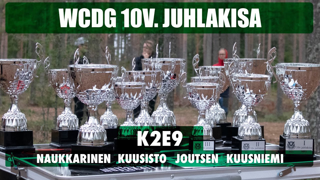 WCDG 10v Juhlakisa - K2E9 - NAUKKARINEN, KUUSISTO, JOUTSEN, KUUSNIEMI