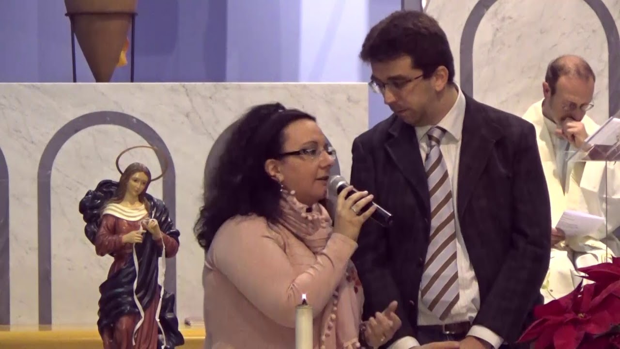 Maria che scioglie i nodi - Roma - 56. Parr. S.Clemente - Testimonianza di Simone e Stefania 14Gen18