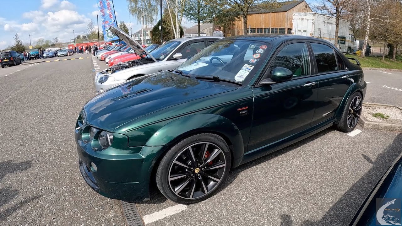Brooklands Easter Classic Gathering 2023. MG ZT 260 with extras!