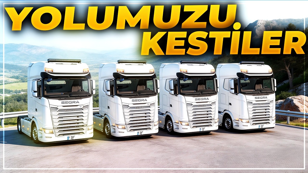 AFGANİSTAN’DA TIRLA TEHLİKELİ DAĞ YOLUMUZU KESTİLER [BeamNG.Drive]