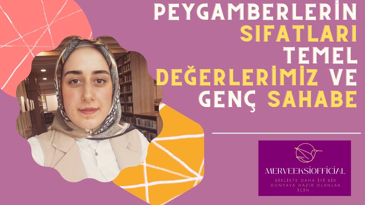 TYT DİN K&Uuml;LT&Uuml;R&Uuml; - PEYGAMBERLERİN SIFATLARI, TEMEL DEĞERLERİMİZ VE GEN&Ccedil; SAHABE