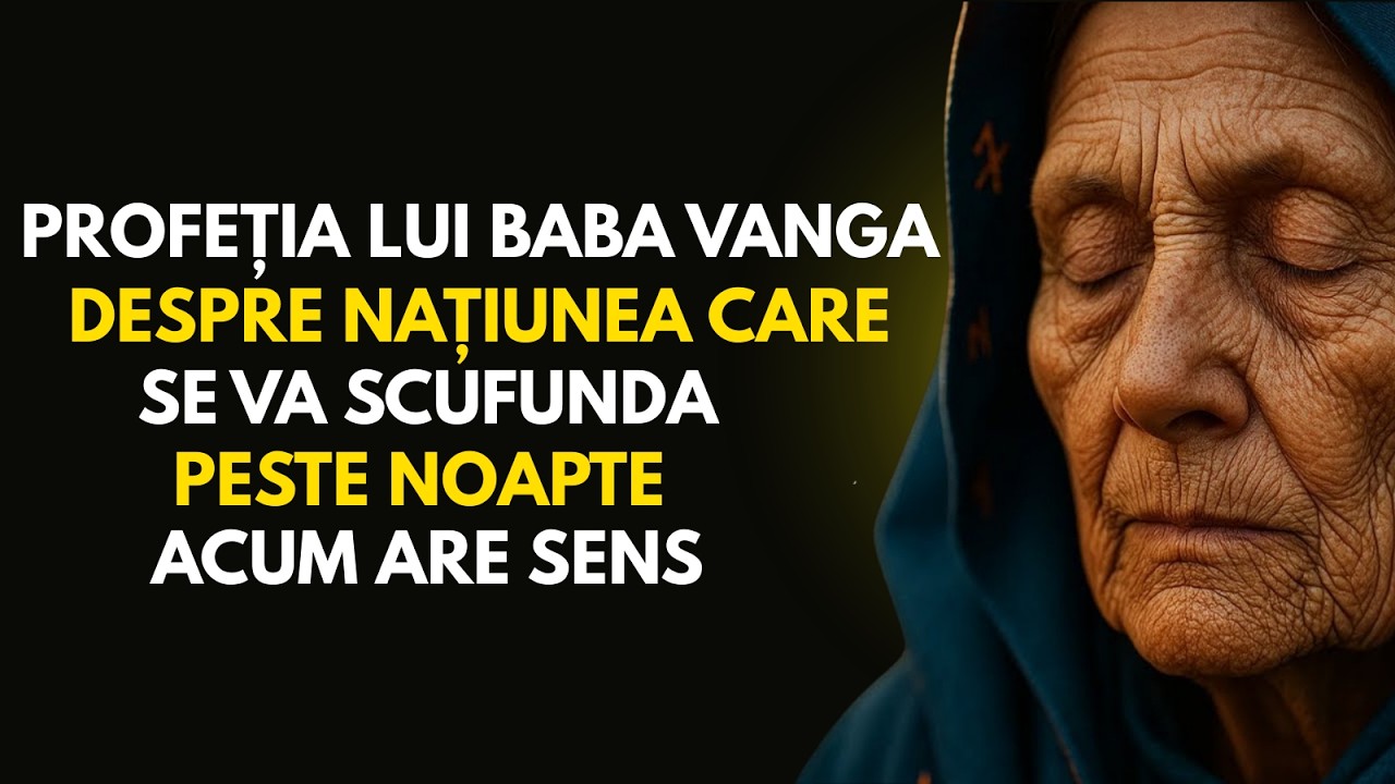 țara care încetează să existe, exact așa cum a prezis baba vanga