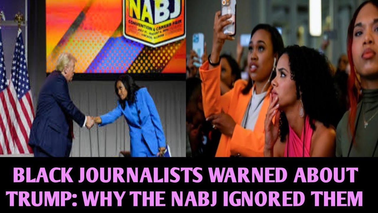 Black Journalists Warned About Trump: Why the NABJ Ignored Them | #usayznews #trump #NABJ