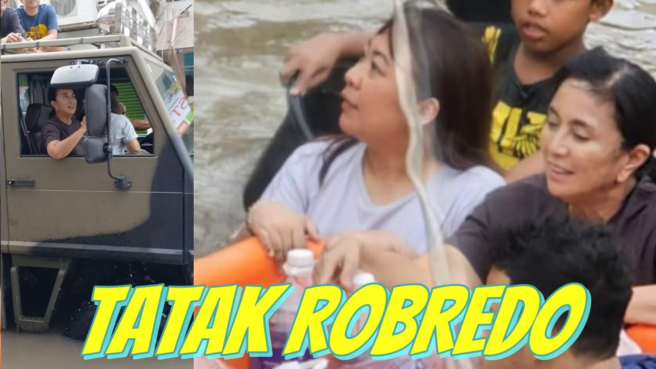 ATTY. LENI ROBREDO LUMUSONG SA BAHA! TABANG PARA SA MGA BINAHA SA BICOL!