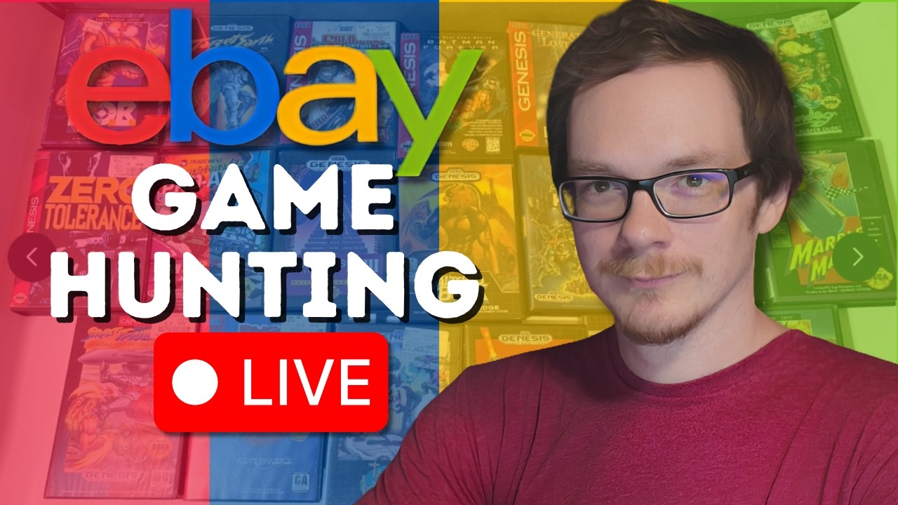 Chatting games while scrolling for retro game deals | eBay Game Hunting