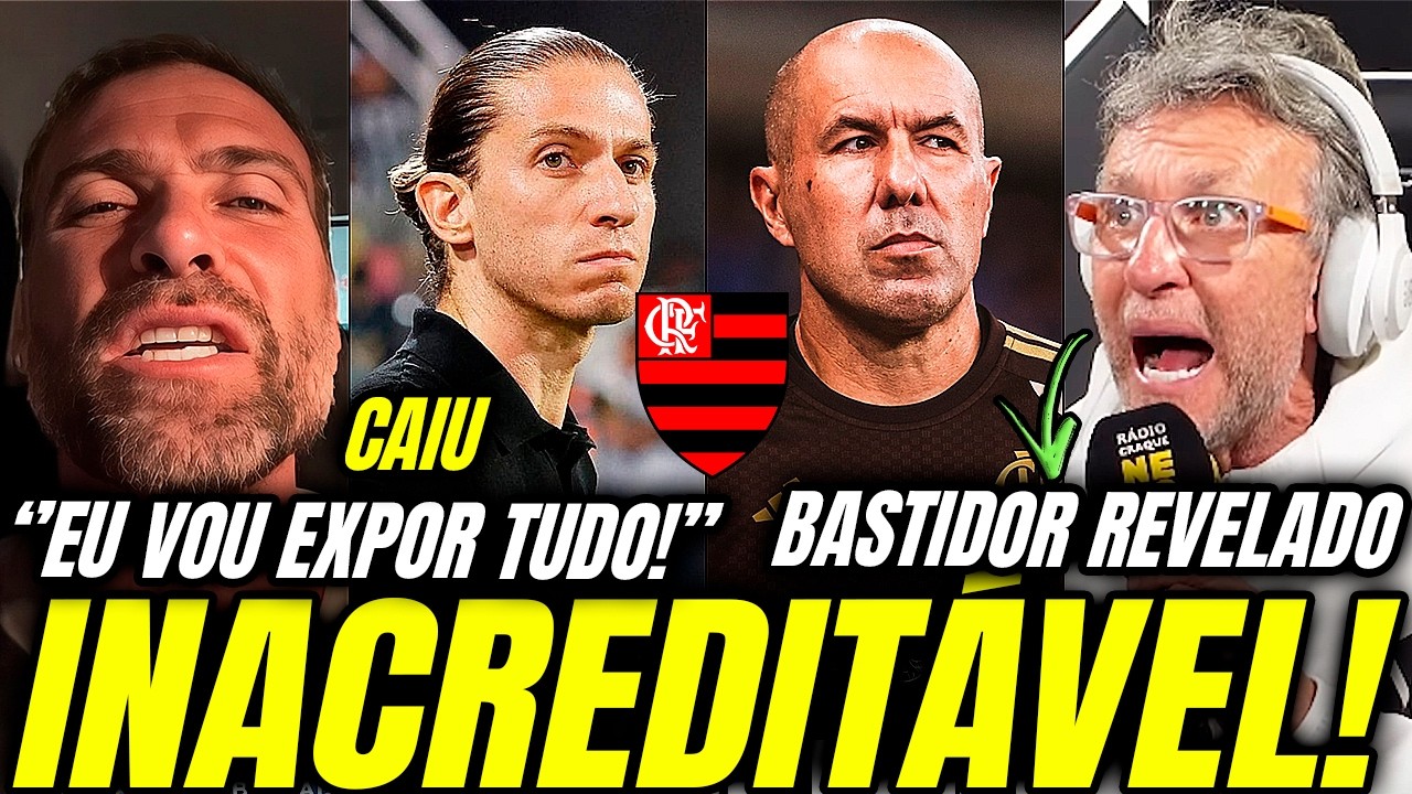🚨''EU VOU EXPOR TUDO!'' PILHADO JOGA TUDO NO VENTILADOR SOBRE DEMISSÃO DE FELIPE LUIS NO FLAMENGO!