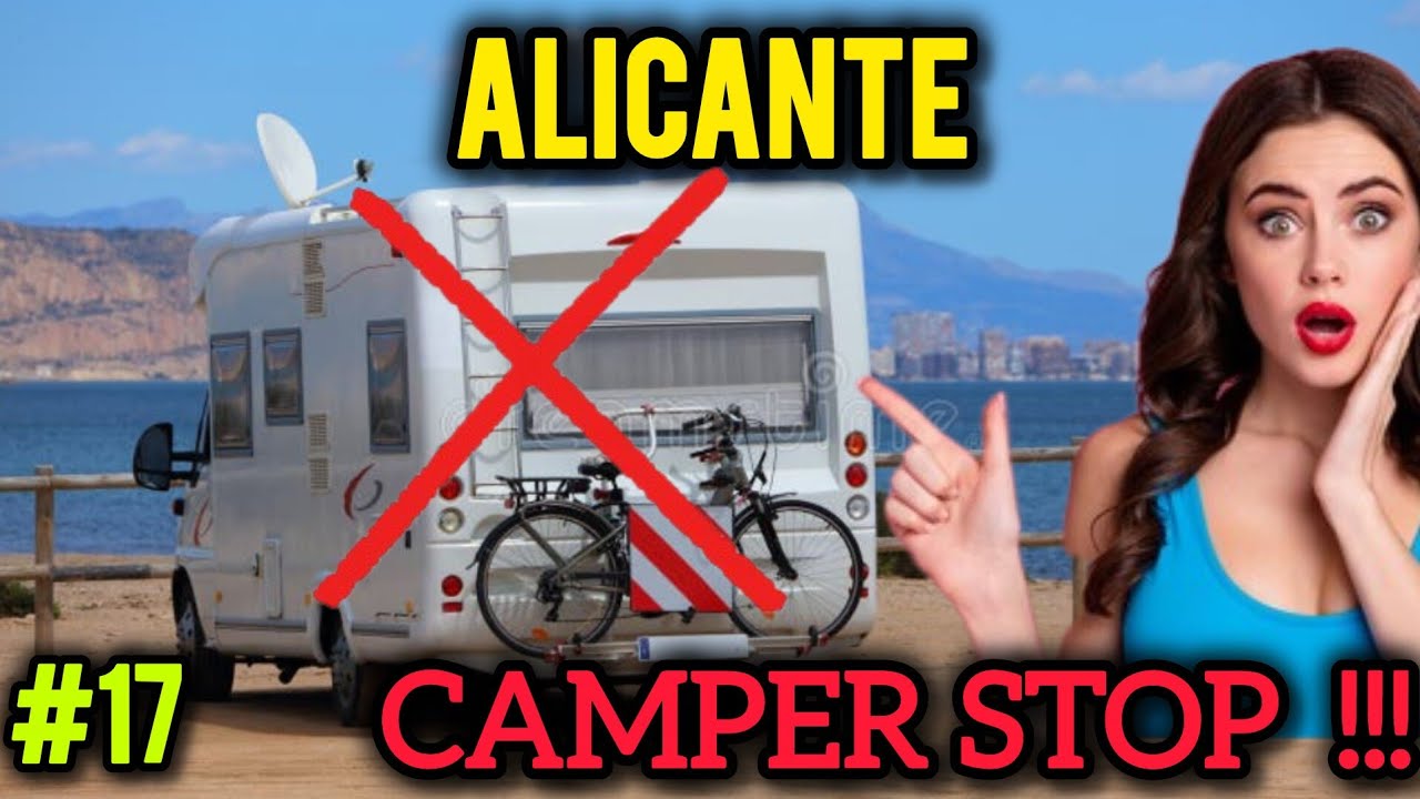 🌴 Alicante / Urbanova – zakazy dla kamperów⁉️ Gdzie jeszcze można spać na dziko w Hiszpanii ⁉️