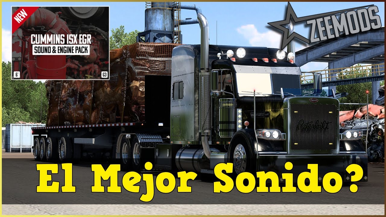 🚚 ATS - El Mejor Sonido❓ 🔊 Zeemods ISX EGR 🔊