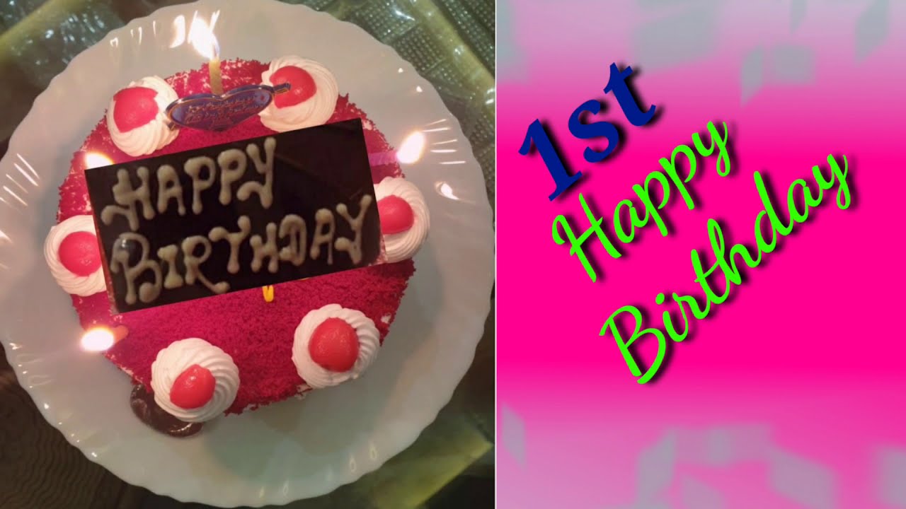 First birthday wishes for baby girl