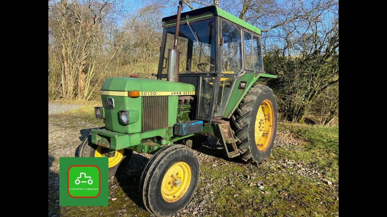 JOHN DEERE 2130 FARM TRACTOR SOLD BY www.catlowdycarriages.com