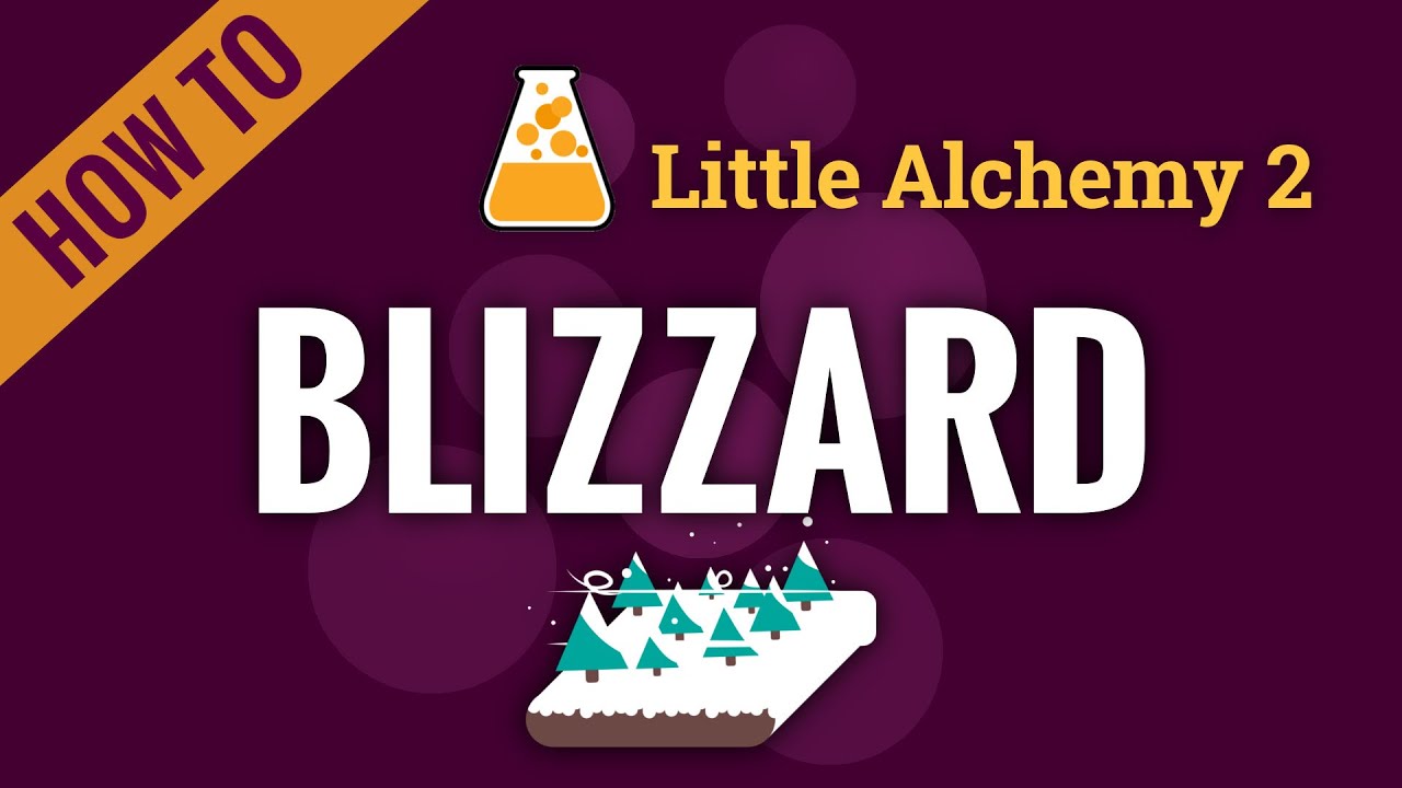 How to make BLIZZARD in Little Alchemy 2