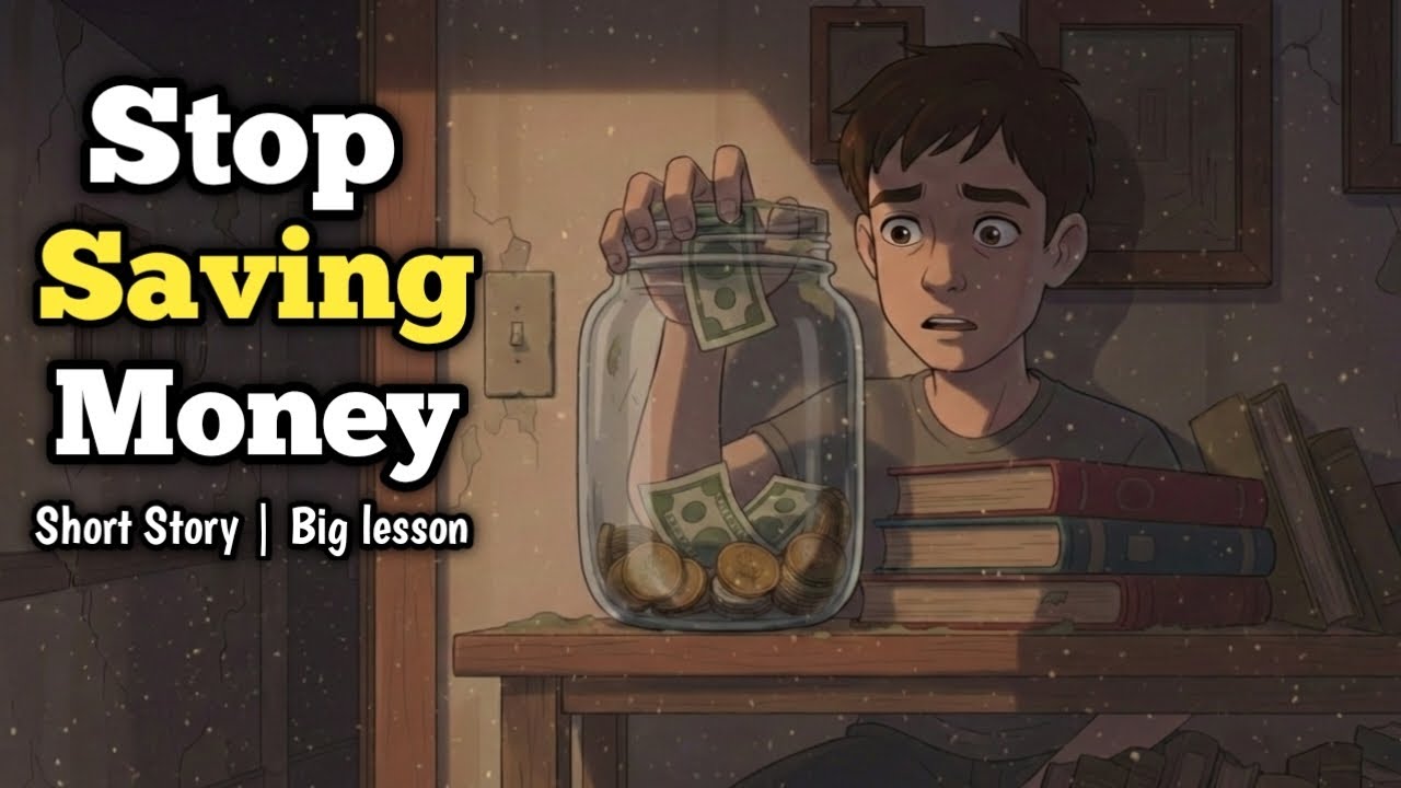 The Dangerous Lie About Saving Money | Life Lesson | Motivational Story 