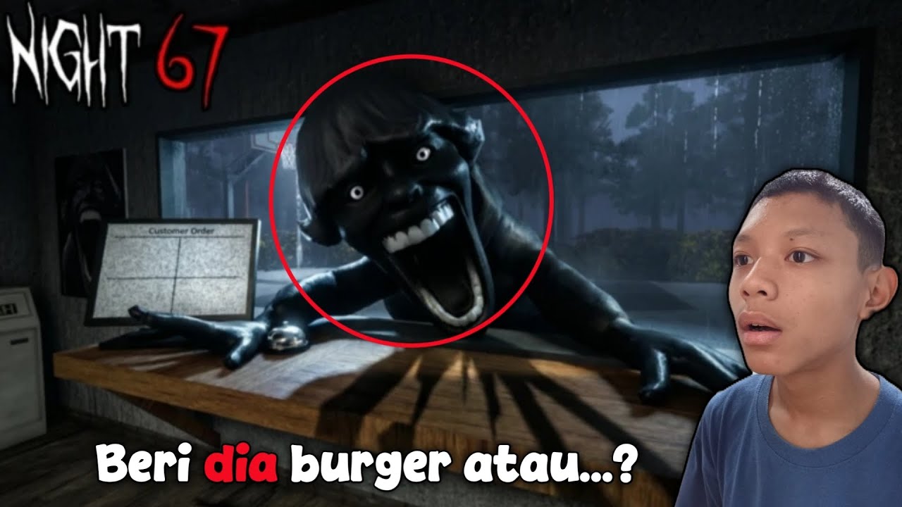Gw berjualan burger 🍔 di malam hari tetapi sesuatu terjadi. 