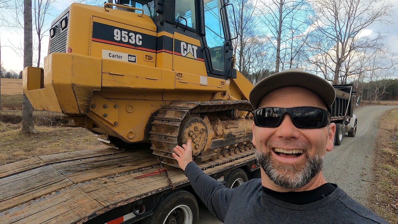 Heavy equipment arrives! Clearing and prepping for MEGA SHOP BUILD!