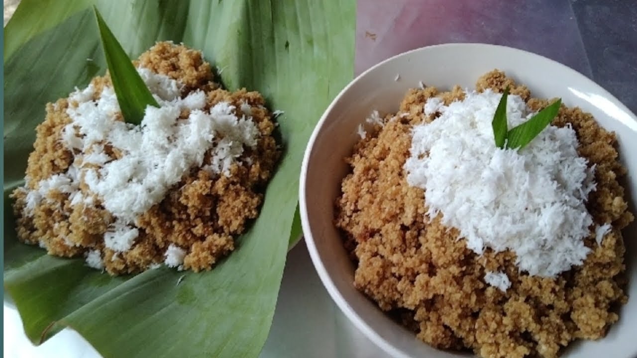 pedagang tiwul terlaris di pasar mengajari saya cara membuat tiwul gula merah  lembut  anti gagal