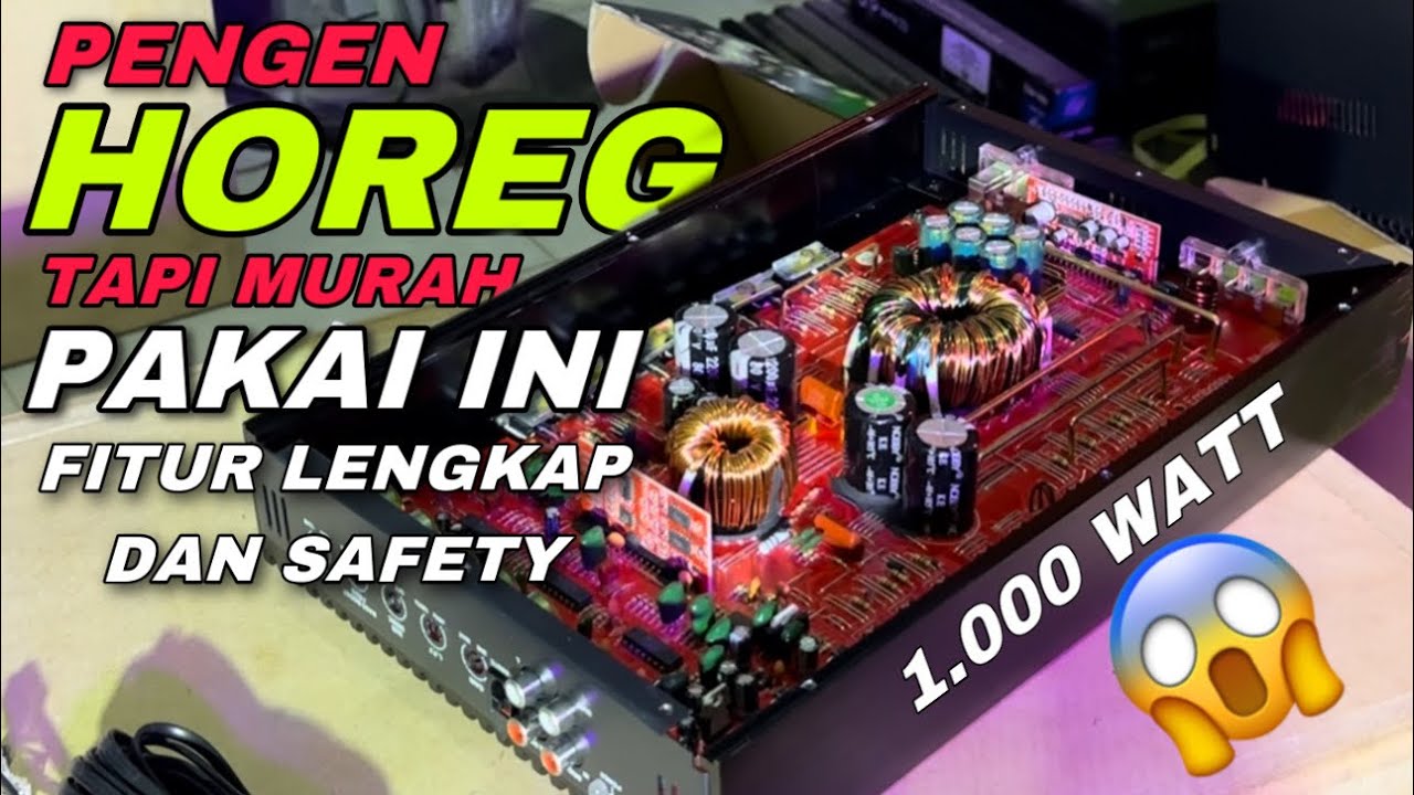 EMBASSY EM1000.1 ///MOBIL AUTO GEMPA COCOK BUAT HAJAR SUB DOBEL MAGNET 2COIL