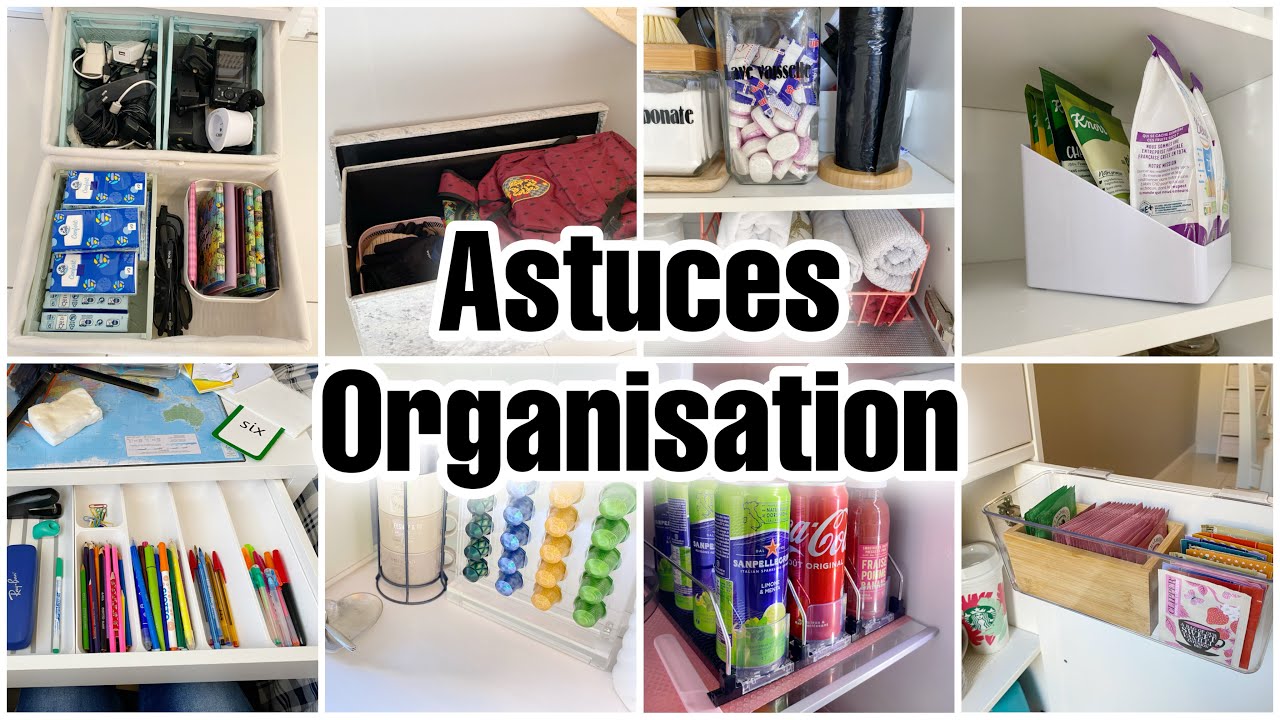 ASTUCES RANGEMENT ET ORGANISATION | ACTION, B&M, AMAZON