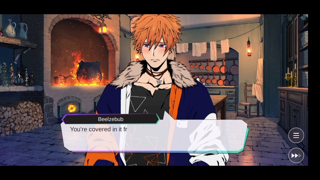 *Spoilers* Beelzebub wants to taste me ( ͝° ͜ʖ͡°) (Obey me, lesson 21-20)