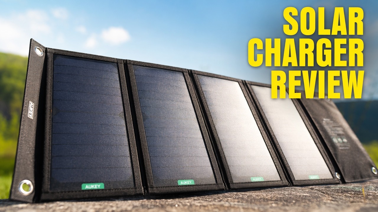 28W Foldable Solar Panel Charger with USB ports Review