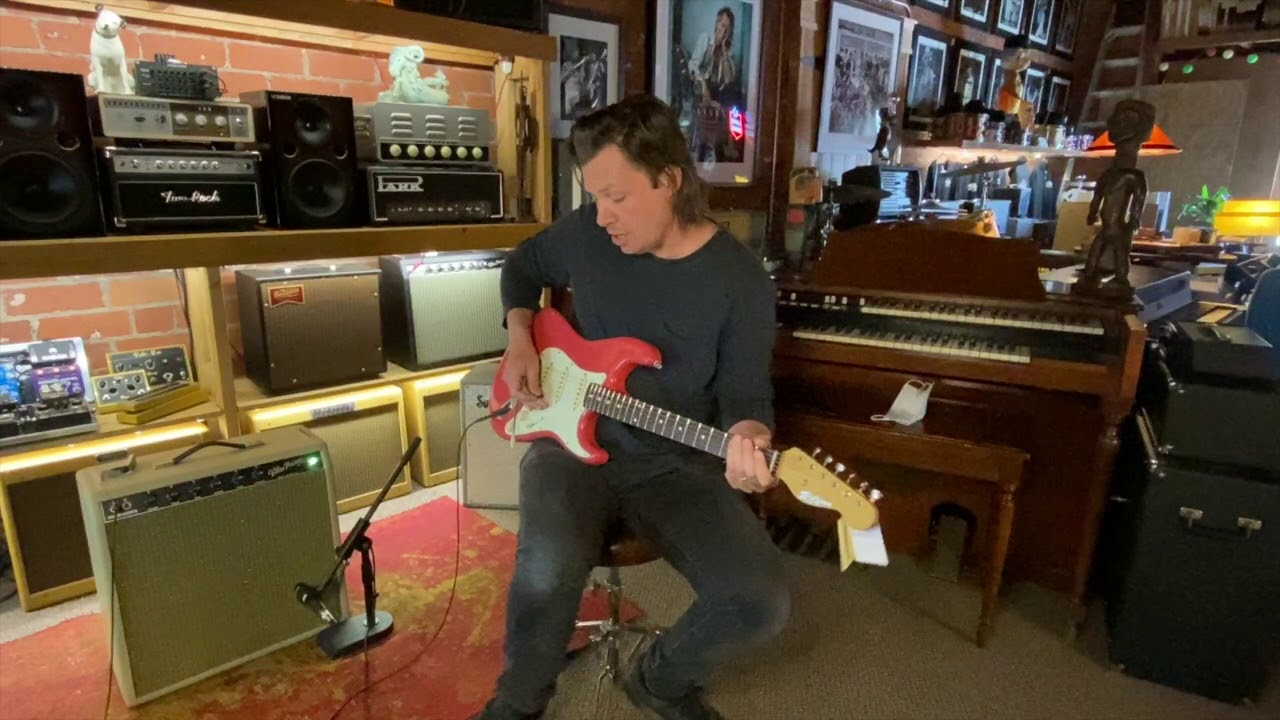 K-Line Springfield S-Style Electric Guitar in Fiesta Red