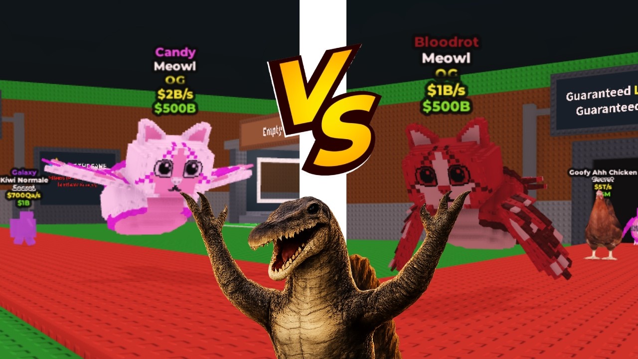 سرقت فلاش ف اقوى تحدي Bloodrot Vs Candy في Steal a brainrot 🌑🍭