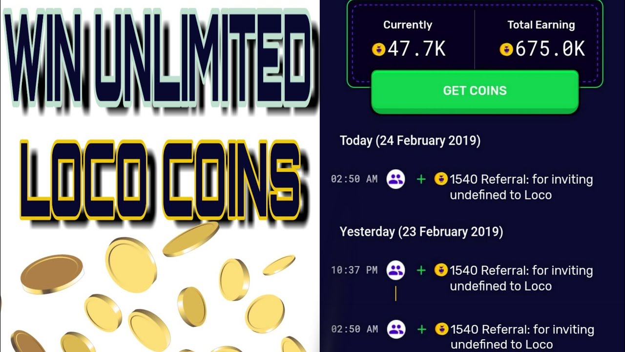 LOCO UNLIMITED COINS TRICK || GENERATE UNLIMITED COINS IN LOCO || NO APPLICATION NEEDED