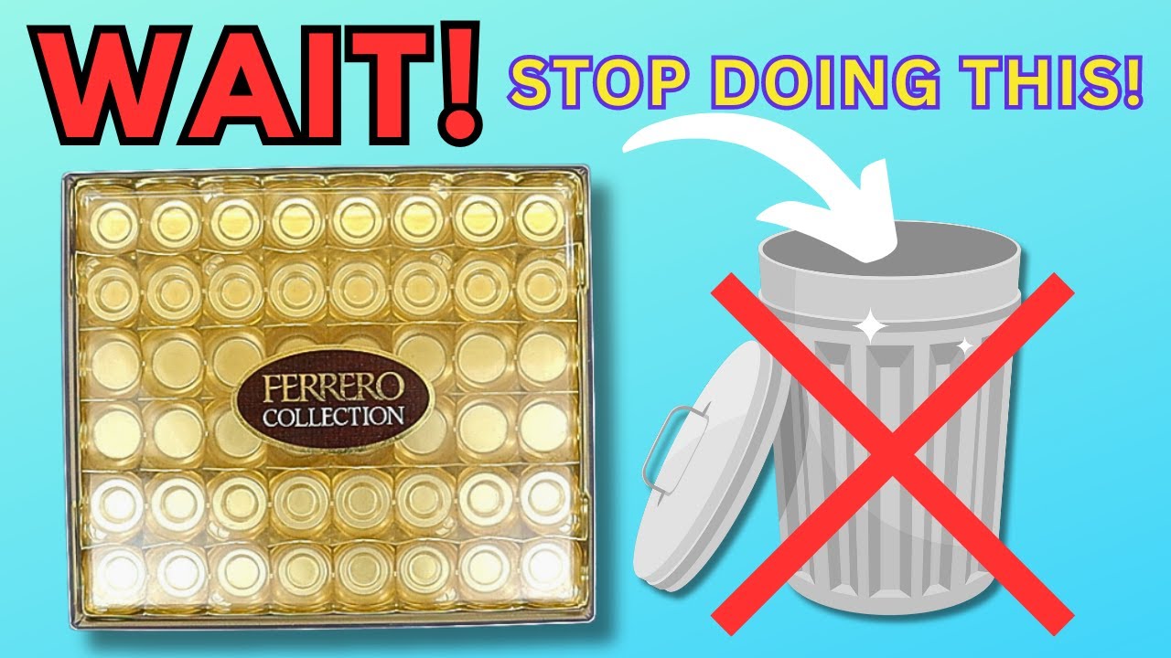 Definitely Another Reason To Never Throw These Away!
