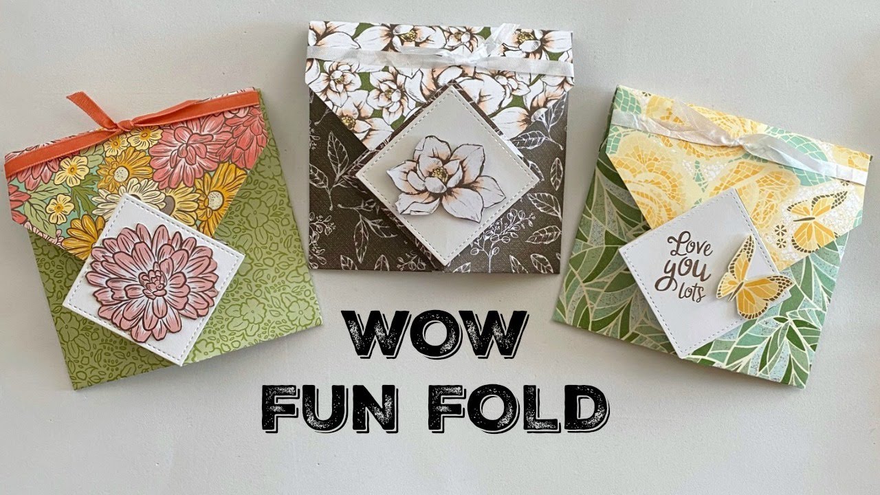 How easy can this fun fold be???