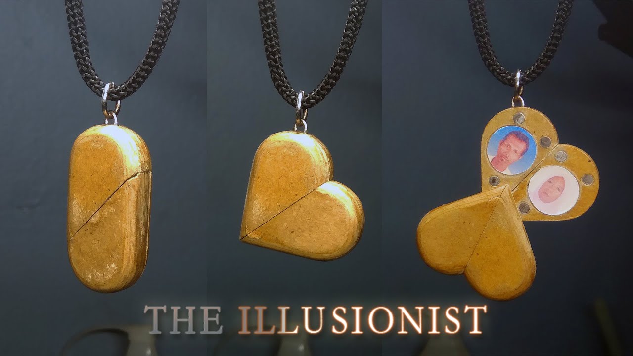 DIY Heart Pendant Made From Paper | The Illusionist