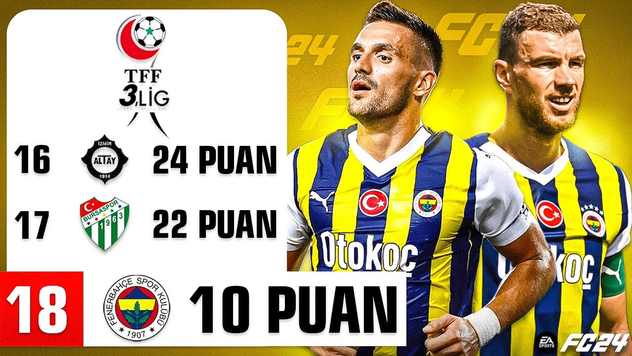 FENERBAHÇE KÜME DÜŞSE NE OLURDU ? EA FC 24 FENERBAHÇE REBUİLD