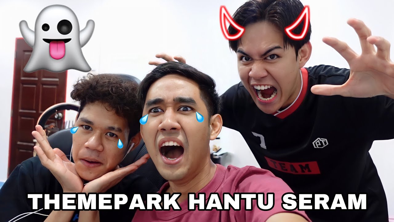 SERAM WEH OBBY NI 😱 ESCAPE THE THEMEPARK OBBY 😂