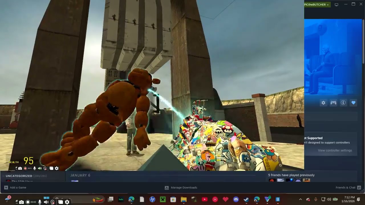 torturing Freddy FazBear | Garry's mod