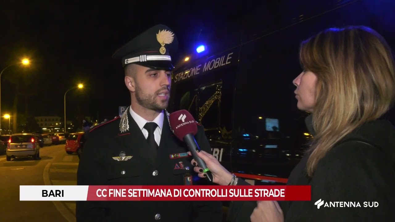 16 MARZO 2026 - BARI, CC  FINE SETTIMANA DI CONTROLLI SULLE STRADE