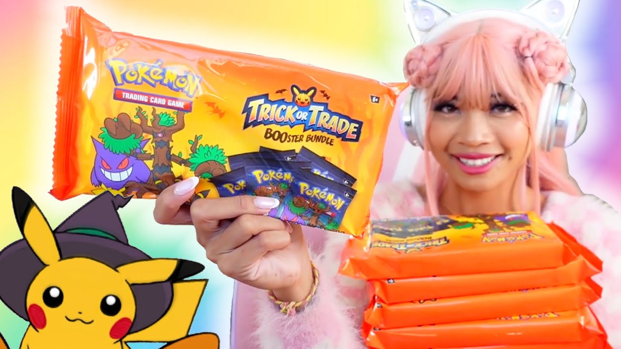 OPENING A BUNCH OF HALLOWEEN POKEMON CARDS! Trick or Trade 2024!