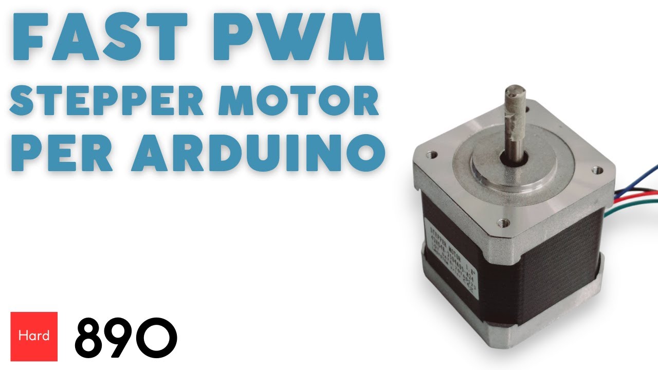 Pilotaggio di un motore passo passo (stepper) con Fast PWM su Arduino