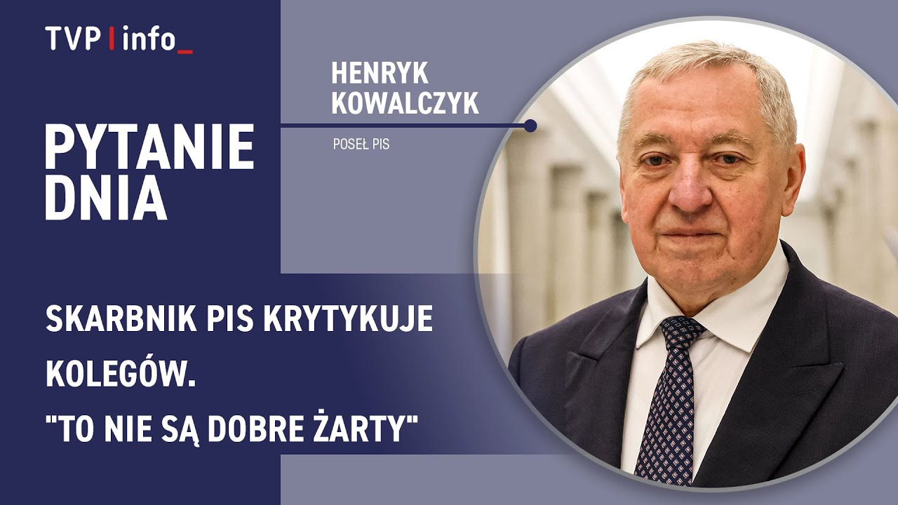 Skarbnik PiS krytykuje koleg&oacute;w. 