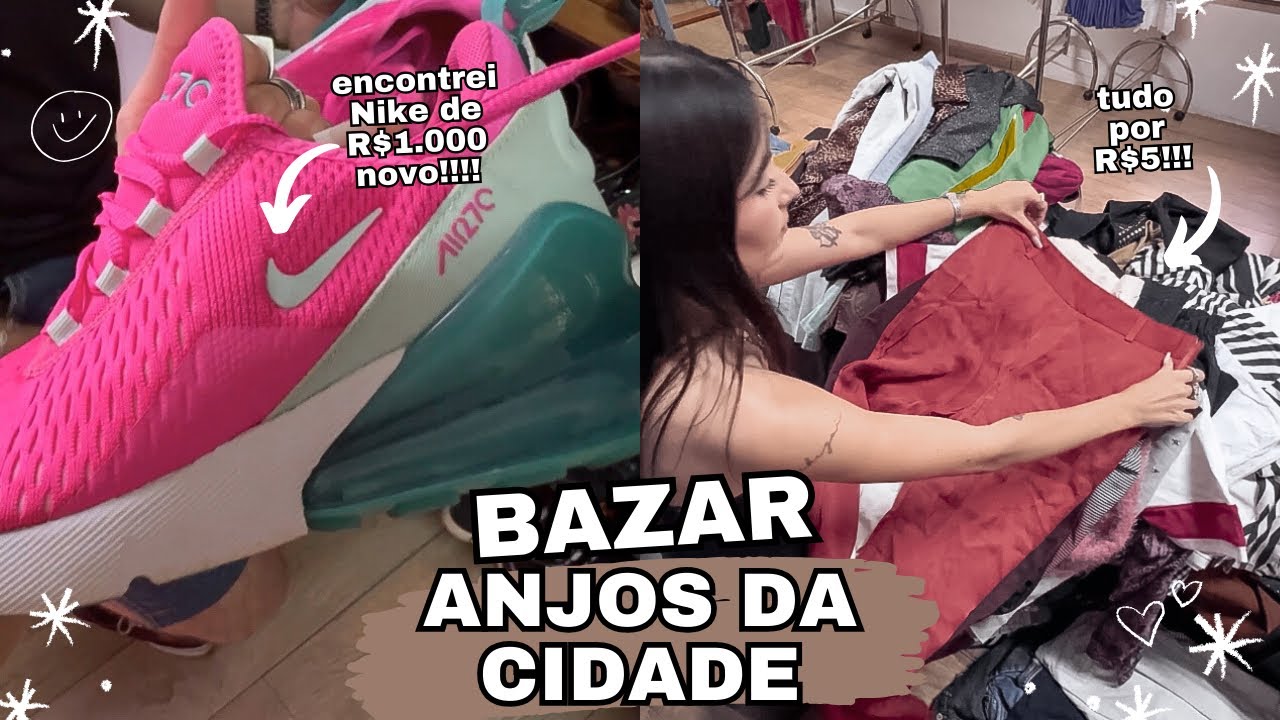 BAZAR ANJOS DA CIDADE | melhores bazares e brechós de São Paulo | promoção de peças por R$5