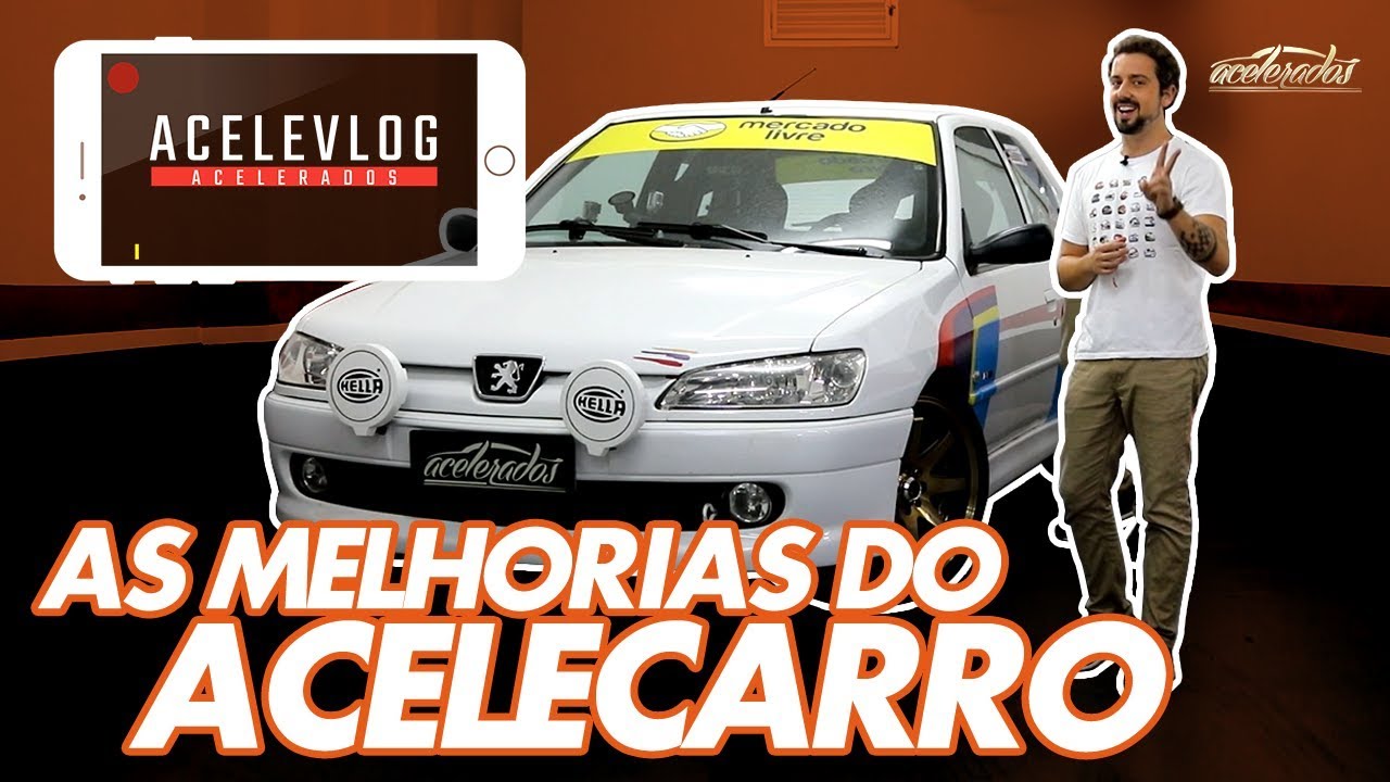 O RETORNO DO ACELECARRO! 306 DE TRACK DAY GANHA SUSPENSÃO PARA PISTA E MAIS POTÊNCIA - ACELEVLOG #29