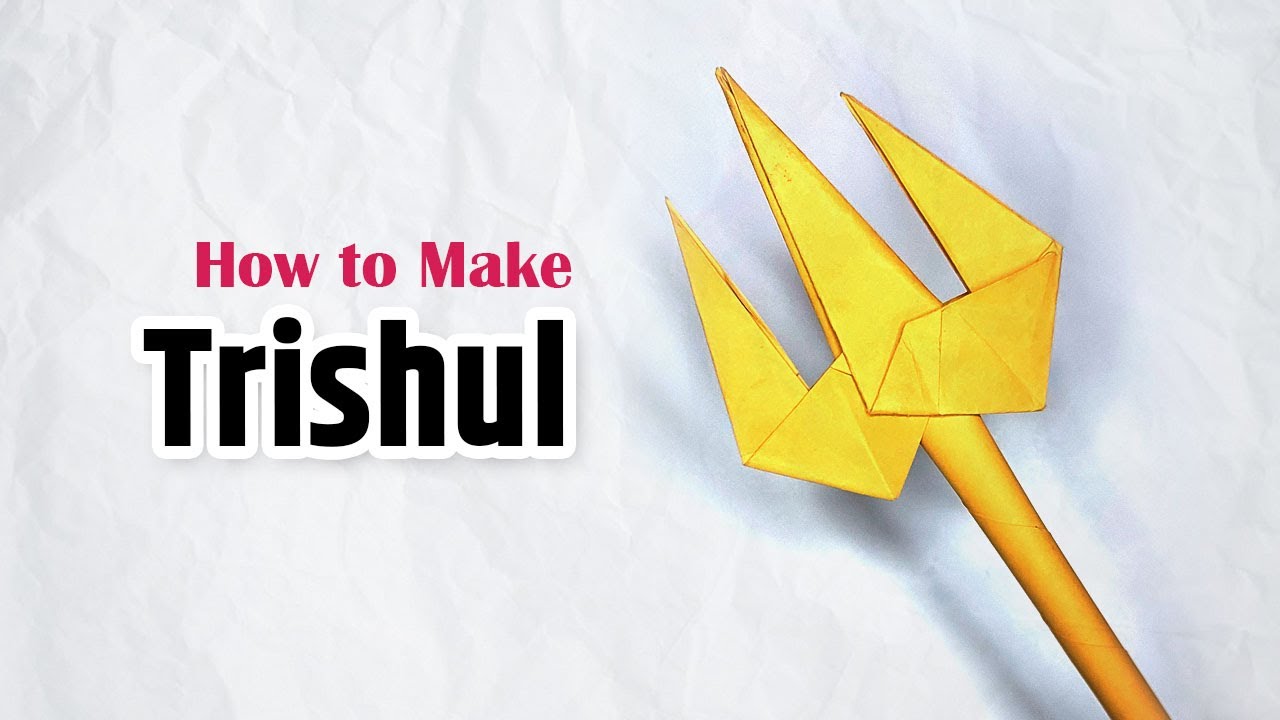 Easy Trishul Kaise Banate Hain