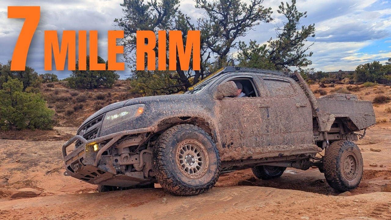 Testing Our Limits on Moab’s 7 Mile Rim | Colorado ZR2s