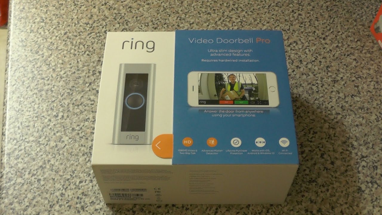 Ring Doorbell Pro UK - Unboxing and setup