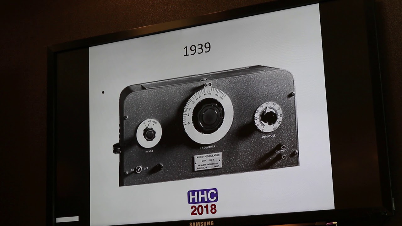 HHC 2018: History and Pictorial Presentation of Silicon Valley