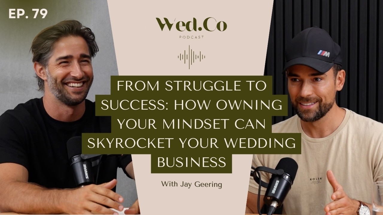 Jay Geering: The psychology behind why your internal beliefs are limiting your wedding biz