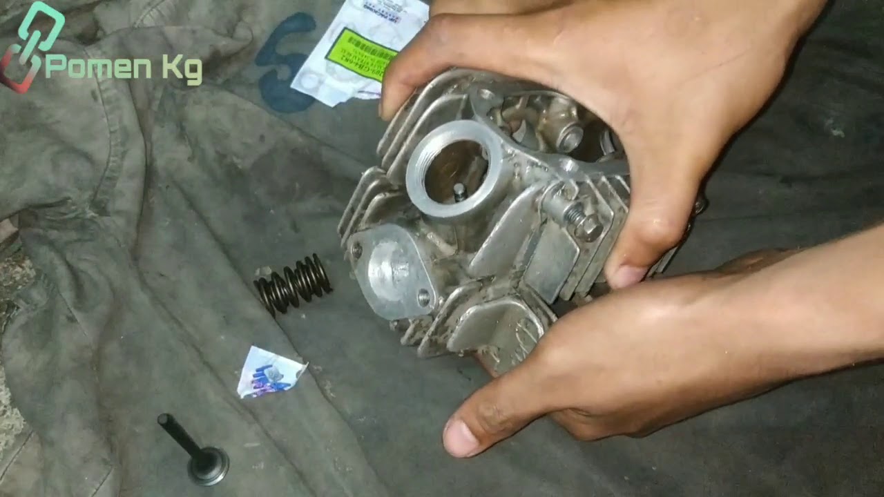 Cara tukar valve rosak + grind valve