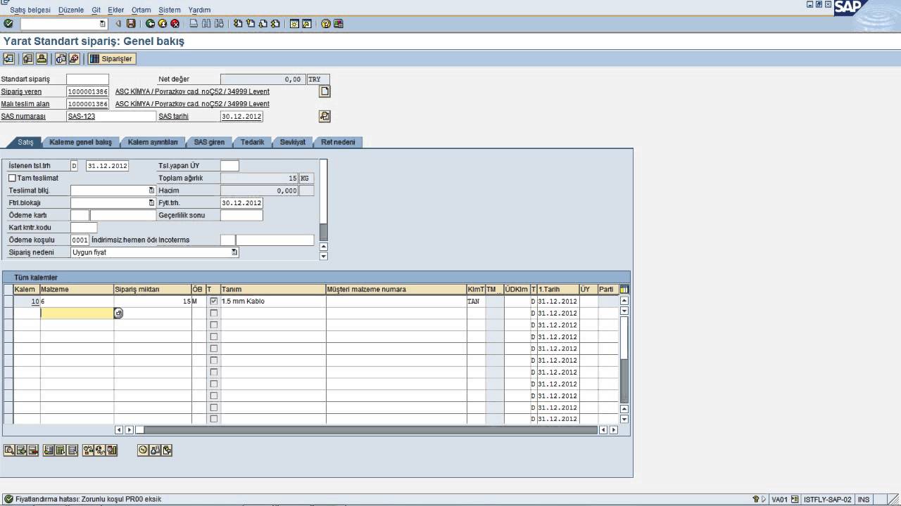 2. SAP SD- SATIŞ SİPARİŞLERİ.mp4