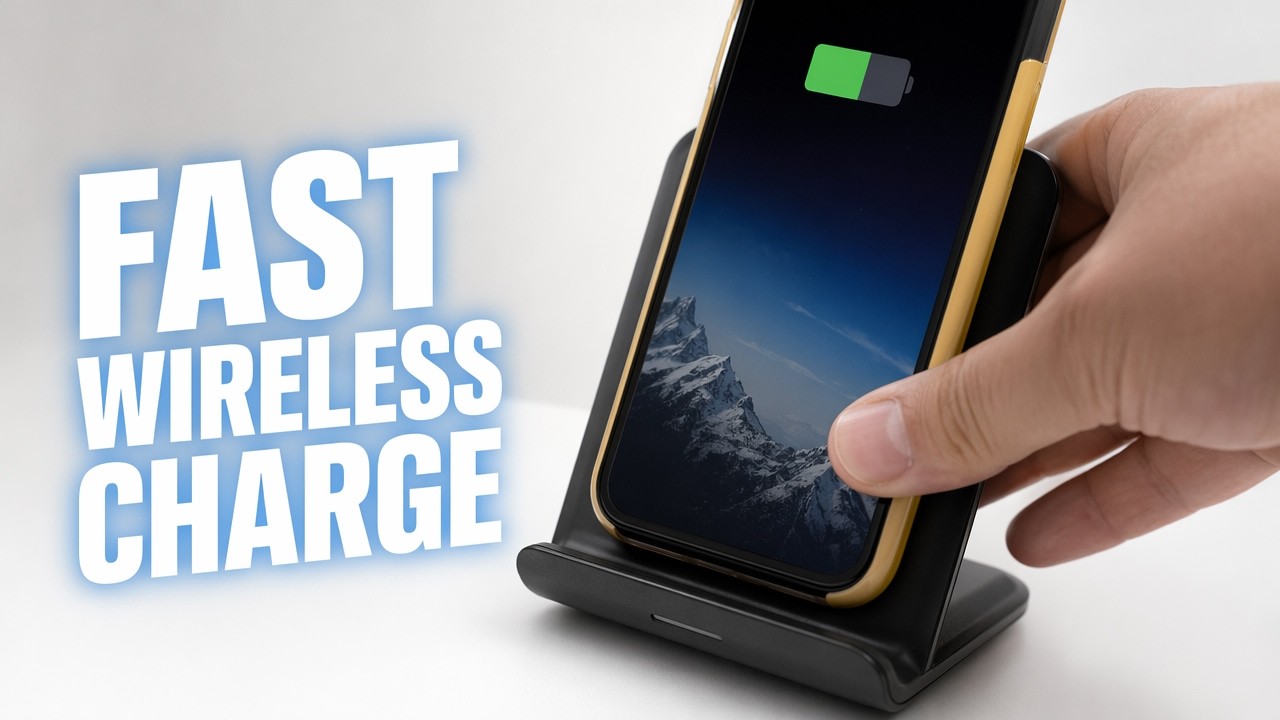 10W Fast Wireless Charging Pad Stand Review